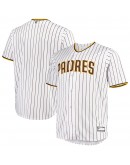 San Diego Padres Big & Tall Home Replica Team Jersey - White/Brown