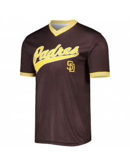 San Diego Padres Stitches Cooperstown Collection Team Jersey - Brown