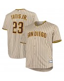 Fernando Tatis Jr. San Diego Padres Big & Tall Replica Player Jersey - Sand