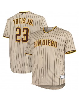 Fernando Tatis Jr. San Diego Padres Big & Tall Replica Player Jersey - Sand