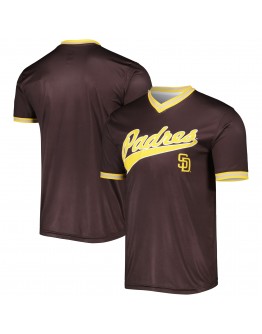 San Diego Padres Stitches Cooperstown Collection Team Jersey - Brown