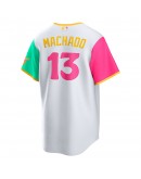 Manny Machado San Diego Padres Nike 2022 City Connect Replica Player Jersey - White