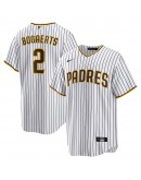 Xander Bogaerts San Diego Padres Nike Home Official Replica Player Jersey - White/Brown