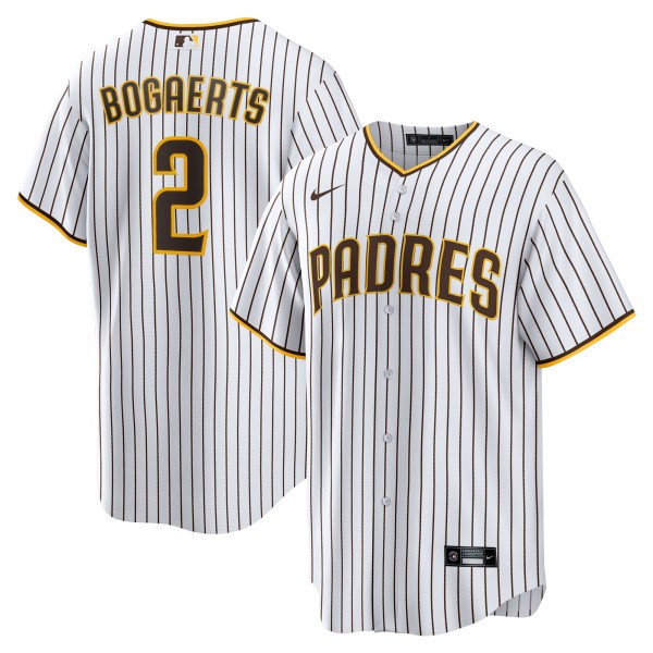 Xander Bogaerts San Diego Padres Nike Home Official Replica Player Jersey - White/Brown