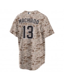 Manny Machado San Diego Padres Nike USMC Alternate Replica Player Jersey - Camo