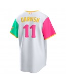 Yu Darvish San Diego Padres Nike 2022 City Connect Replica Player Jersey - White