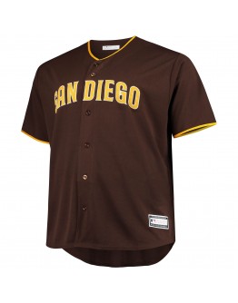 Fernando Tatis Jr. San Diego Padres Big & Tall Replica Player Jersey - Brown