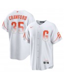 Brandon Crawford San Francisco Giants Nike City Connect Replica Player Jersey - White