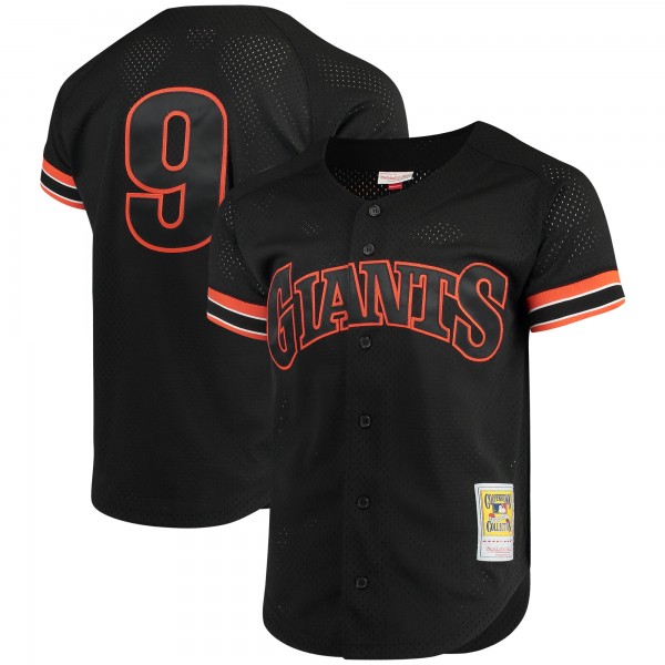 Matt Williams San Francisco Giants Mitchell & Ness Fashion Cooperstown Collection Mesh Batting Practice Jersey - Black