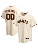 San Francisco Giants Nike Home Pick-A-Player Retired Roster Replica Jersey - Cream