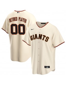 San Francisco Giants Nike Home Pick-A-Player Retired Roster Replica Jersey - Cream