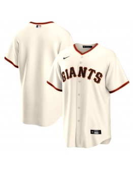 San Francisco Giants Nike Home Blank Replica Jersey - Cream