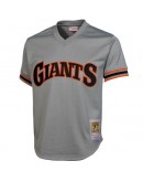 Mitchell & Ness Will Clark San Francisco Giants 1989 Authentic Cooperstown Collection Batting Practice Jersey - Gray