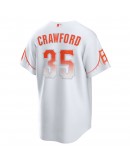 Brandon Crawford San Francisco Giants Nike City Connect Replica Player Jersey - White