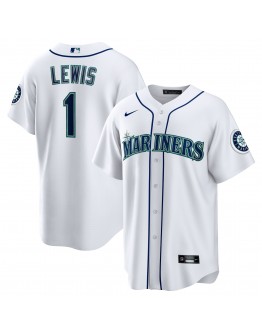 Kyle Lewis Seattle Mariners Nike Replica Player Name Jersey - White