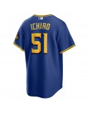 Ichiro Suzuki Seattle Mariners Nike 2023 City Connect Replica Player Jersey - Royal