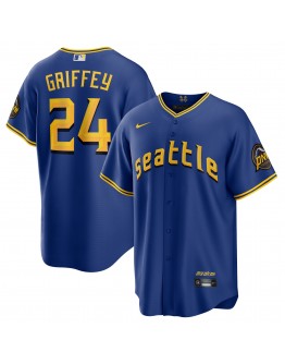 Ken Griffey Jr. Seattle Mariners Nike 2023 City Connect Replica Player Jersey - Royal