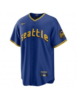 Ichiro Suzuki Seattle Mariners Nike 2023 City Connect Replica Player Jersey - Royal