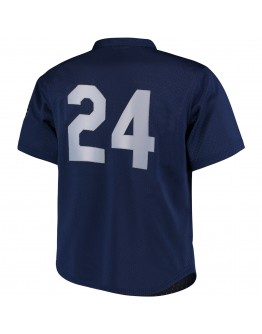 Ken Griffey Jr. Seattle Mariners Mitchell & Ness Cooperstown Collection Mesh Batting Practice Jersey - Navy