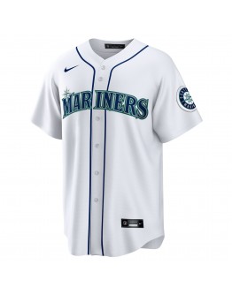 Kyle Lewis Seattle Mariners Nike Replica Player Name Jersey - White