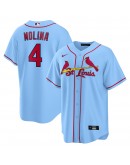 Yadier Molina St. Louis Cardinals Nike Alternate Replica Player Name Jersey - Light Blue