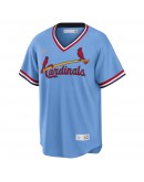 St. Louis Cardinals Nike Road Cooperstown Collection Team Jersey - Light Blue