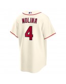 Yadier Molina St. Louis Cardinals Nike Alternate Replica Player Name Jersey - Cream