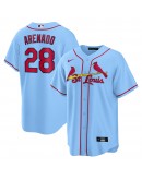 Nolan Arenado St. Louis Cardinals Nike Alternate Official Replica Player Jersey - Light Blue