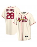 Nolan Arenado St. Louis Cardinals Nike Alternate Official Replica Player Jersey - Cream