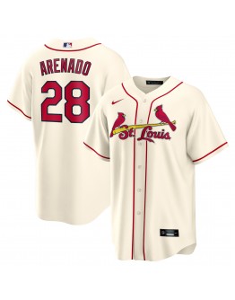 Nolan Arenado St. Louis Cardinals Nike Alternate Official Replica Player Jersey - Cream