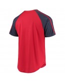 St. Louis Cardinals Stitches Button-Down Raglan Replica Jersey - Red