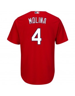 Yadier Molina St. Louis Cardinals Big & Tall Replica Player Jersey - Red