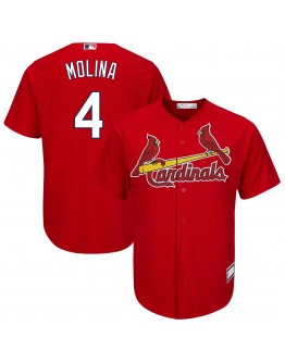 Yadier Molina St. Louis Cardinals Big & Tall Replica Player Jersey - Red