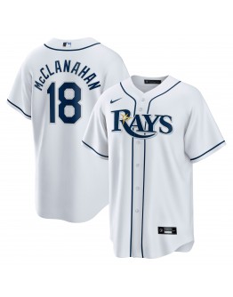 Shane McClanahan Tampa Bay Rays Nike Home Replica Player Jersey - White