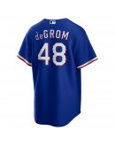 Jacob deGrom Texas Rangers Nike Away Replica Player Jersey - Royal