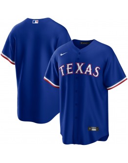 Texas Rangers Nike Alternate Replica Team Logo Jersey - Royal