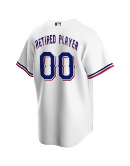 Texas Rangers Nike Home Pick-A-Player Retired Roster Replica Jersey - White