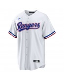 Texas Rangers Nike Home Blank Replica Jersey - White