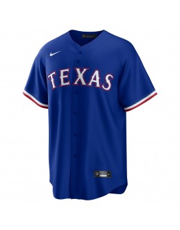 Jacob deGrom Texas Rangers Nike Away Replica Player Jersey - Royal