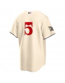 Corey Seager Texas Rangers Nike 2023 City Connect Replica Player Jersey - Cream