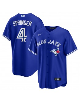 George Springer Toronto Blue Jays Nike Alternate Replica Player Jersey - Royal