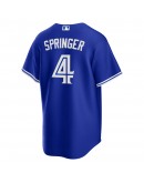 George Springer Toronto Blue Jays Nike Alternate Replica Player Jersey - Royal