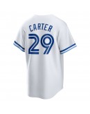 Joe Carter Toronto Blue Jays Nike Home Cooperstown Collection Player Jersey - White