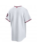 Washington Nationals Nike Home Blank Replica Jersey - White