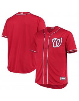 Washington Nationals Big & Tall Alternate Replica Team Jersey - Red