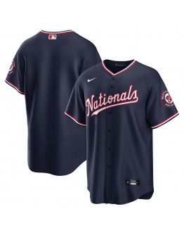 Washington Nationals Nike Alternate Replica Team Jersey - Navy