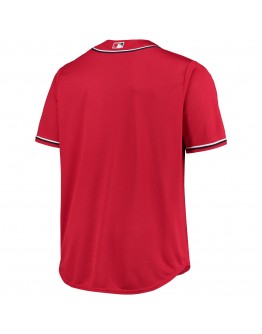 Washington Nationals Big & Tall Alternate Replica Team Jersey - Red