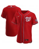 Washington Nationals Nike Alternate Authentic Team Jersey - Red