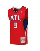 Lou Williams Atlanta Hawks Mitchell & Ness 2001/02 Hardwood Classics Swingman Jersey - Red