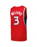 Lou Williams Atlanta Hawks Mitchell & Ness 2001/02 Hardwood Classics Swingman Jersey - Red